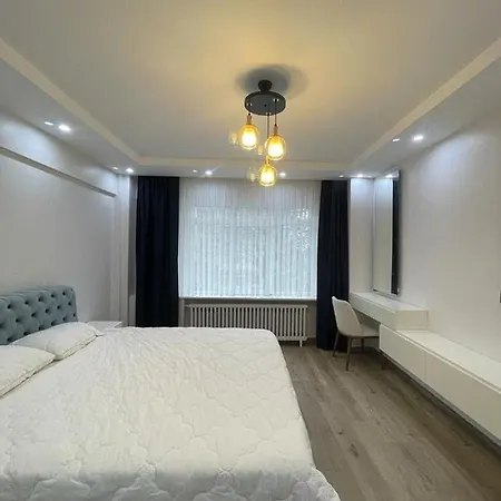 Apartment Gorgeous Garden View - 3 Bedroom- Manolya - Near Kulturpark Park - Osmangazi - Free Parking Bursa